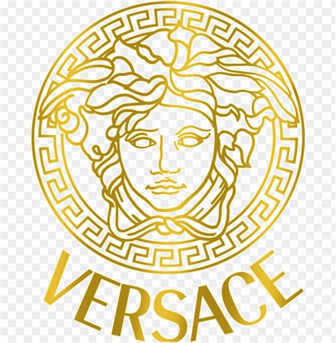 gold versace logo hd|versace logo gold transparent.